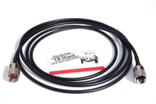 cb aerial extension lead 2 x pl259 4m long high quality rg58 and pl258 coupler