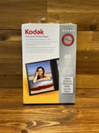 Kodak Premium Photo Paper 60 Sheets - Gloss - 4x6" - 3937752 - Instant Dry New
