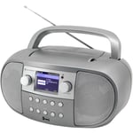 Soundmaster SCD7600TI Radio de table Internet dab+, fm, cd, usb, Bluetooth, WiFi, radio internet avec caisson d'enceinte, fonction réveil, a X919632