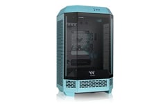 Thermaltake Tower 300 Turquoise/Micro-ATX Computer Case/ 2x140mm Pre-Installed Fans/ 2 Year Warranty