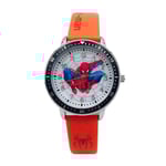 Spider-man Thor Hulk Quartz Klocka Barn Pojkar Superhjälte Cartoon Armbandsur Gåvor [GGL] Red