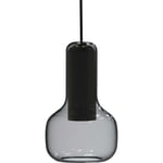 Corpa Iris S Pendel rökfärgad GU10 max 9W, Handblåst glas