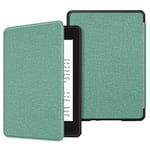 FINTIE Slimshell Case for 6" Kindle Paperwhite (10th Generation, 2018 Release) - Premium Lightweight PU Leather Cover with Auto Sleep/Wake, Sage