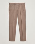 Oscar Jacobson Danwick Cotton Trousers Light Brown