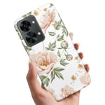 OnePlus Nord 2T - Skal/Mobilskal Blommönster
