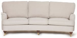 Skånska Möbelhuset Howard Watford Deluxe 4-sits svängd soffa - Valfri färg och tyg