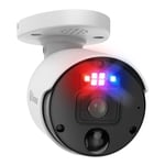 Swann 4K Enforcer IP Bullet Cameras with Controllable Red & Blue Flashing Lights