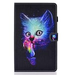 JIan Ying Cover Case for Samsung Galaxy Tab S5e 10.5 SM-T720 T725,Tablet Case Cover Slim Folding Protector,Chat magique