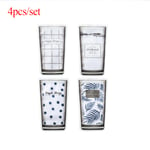 4pcs/set Fresh Storage Bag Food Water Cup Shape Zipper