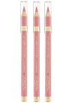 3 x L'Oréal Color Riche Couture Lip Liner Pencils | Rose Tendre 305