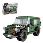 HYMAN Military Vehicle, 192 Pcs 1:30 DIY Assembly Military Series LKW Army Forces Bricks Toys for Kids and Adults, Compatible with Lego