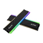 ADATA XPG Spectrix D35G 16GB Kit (2 x 8GB), DDR4, 3600MHz (PC4-28800), CL18, XMP 2.0, DIMM Memory, Black AX4U36008G18I-DTBKD35