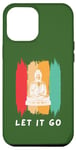 Coque pour iPhone 14 Plus Let It Go, Méditation de Bouddha, Bouddhisme vintage, Zen
