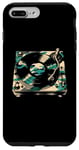 Coque pour iPhone 7 Plus/8 Plus Platine vinyle DJ Camouflage – Amoureux de musique vintage