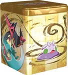 JCC Pokémon : Boîte empilable Dragon (3 boosters et 2 Pages d’Autocollants)
