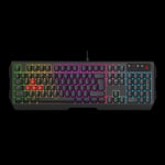 A4TECH Bloody B140N Gaming Keyboard RGB LED Neon Illuminated 1ms Anti Ghosting