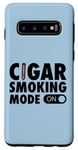 Coque pour Galaxy S10 Mode fumage cigare activé