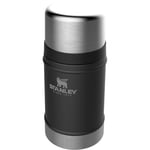 Stanley Stanley Classic Food Jar 0.70L Matte Black OneSize, Matte Black