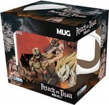 Attack on Titan Final Season Battle Scene Ceramic Mug