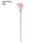 Gel Pens Cartoon Silicone Pen Neutral Pencil Light Pink Pig