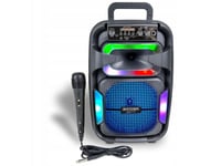 Bontempi Tech Wireless Speaker With Microphone & Rgb Lights, 491030