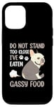 iPhone 14 Pro Funny Dog Humors Pet Pug Puppy Dog Lovers Gassy Stomach Case