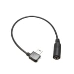 Mini USB 3.5mm Mikkisovitinkaapeli Gopro