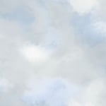 Noordwand Good Vibes tapet Paint Clouds blå og grå