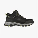 Skechers 204477 SELMEN - MELANO Mens Memory Foam Lace-Up Hiking Shoes Black