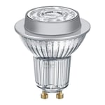 OSRAM LED Reflector lamp | Base: GU10 | Cool White | 4000 K | 9.10 W | Replacement for 100 W Reflector lamp | not Relevant | PARATHOM PAR16 [Energy Efficiency Class A+]