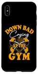Coque pour iPhone XS Max Crying At Gym Funny Bad Down Gym