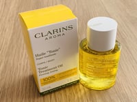Clarins Tonic Body Treatment Oil Firming And Toning 30ml 100% Plant Extracts