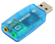 USB lydkort - 5.1 virtuel sound