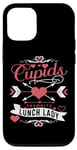iPhone 14 Pro Romantic Lunch Lady Cupid's Favorite Valentines Day Quotes Case