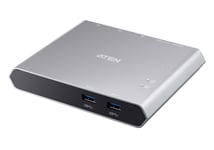 ATEN US3310 KVM-switchar Silver
