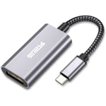 CABLE COAXIAL ESR Adaptateur USBC vers HDMI 4K Thunderbolt 3 Convertisseur Portable TypeC en Tresse de Nylon Compatible avec Mac587.