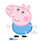 Star Cutouts Small Cardboard Cutout l George Pig l Peppa Pig Pink & Blue Theme l Family Favourite l Peppa Party Decoration l Gifts for Birthdays