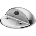 Randi 7608 Line18 dörrstopp sköldpadda, ø80 x 30 mm, borstat rostfritt stål