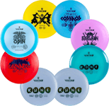 Viking Discs Viking Discs Starter Set (8 Discs) Frisbeegolf MULTI_COLOR