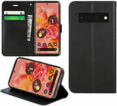 Fits Google Pixel 6 Book Case Flip Folio Leather Wallet Magnetic Cover