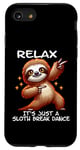 iPhone SE (2020) / 7 / 8 Relax It’s Just A Sloth Dance Break I The Dancing Sloth Case