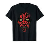 Star Wars Darth Maul Weathered Face T-Shirt T-Shirt