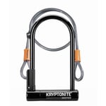 Kryptonite Keeper 12 Standard W/Flex Sold Secure Silver