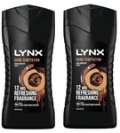 Lynx Dark Temptation Shower Gel 250ml X 2
