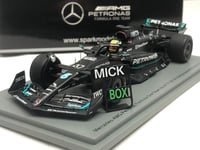 #47 Schumacher Mercedes AMG W14 Tyre Test F1 Team 2023 Diecast F1 Car 1/43 Spark