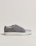 Lanvin Patent Cap Toe Sneaker Light Grey
