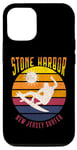 iPhone 12/12 Pro New Jersey Surfer Stone Harbor NJ Sunset Surfing Beaches Case