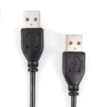 DOUBLE ENDED USB CABLE 1.8 METRES Type A PC Computer Device Connector Adaptor