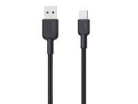 Aukey Cb-Nac2, 1,8 M, Usb A, Usb C, 0,48 Gbit/S, Svart
