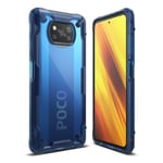 Ringke Xiaomi Poco X3 Nfc • Mobilskal Fusion X Blå